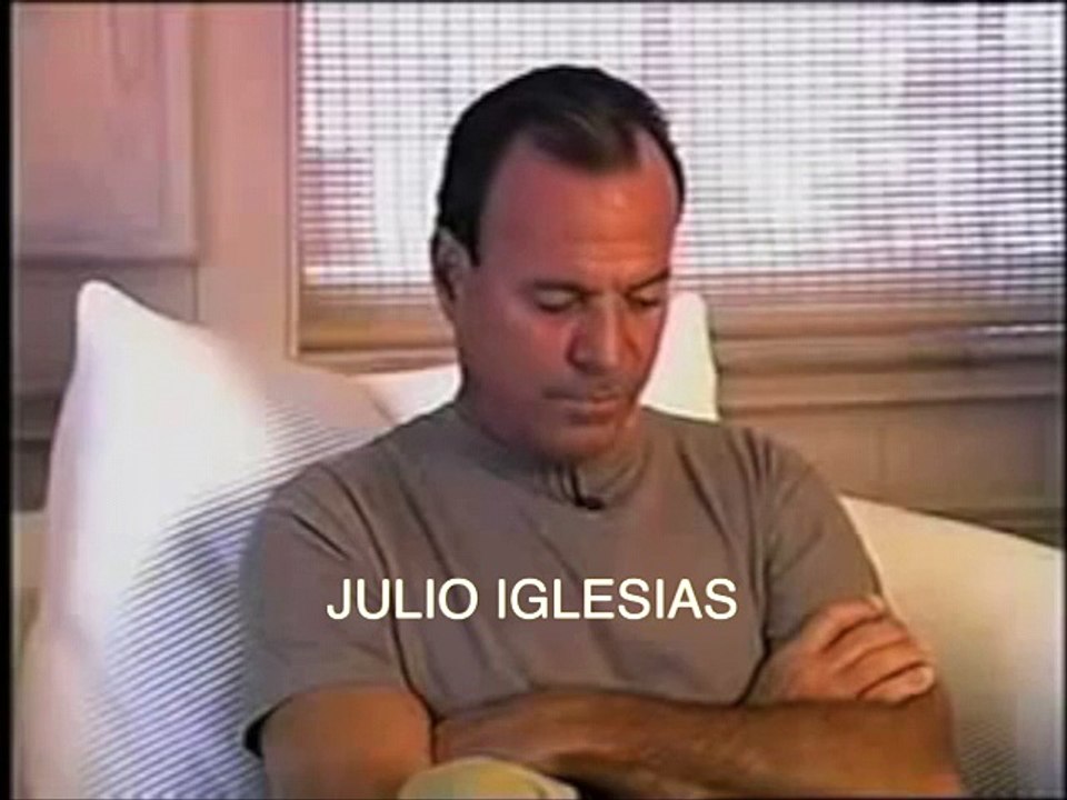 Julio Iglesias talking about Rudy Perez