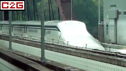 Ce TGV "magnétique" japonais a dépassé 600 km/h !