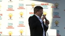 Sivas Başbakan Davutoğlu Sivas'ta Halka Hitap Ediyor-4