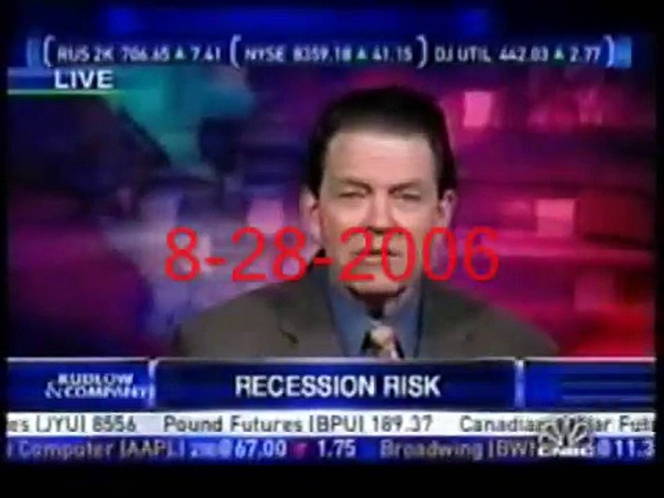 Peter Schiff was right 2006-2007 - CNBC edition