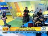 UH: UH Morning Star: Angelico 'Echo' Claridad, 7-year Bee Gees Wannabe