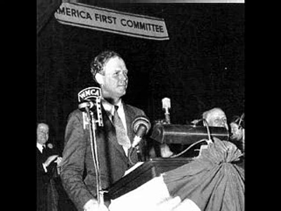 Charles Lindbergh's - September 11, 1941 Des Moines Speech