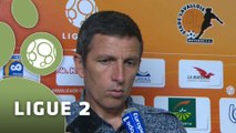 Conférence de presse Stade Lavallois - GFC Ajaccio (0-2) : Denis ZANKO (LAVAL) - Thierry LAUREY (GFCA) - 2014/2015