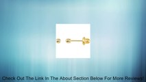 14K Yellow Gold Ball Inverness Piercing Earrings Review
