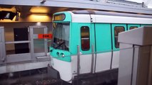 RATP Metro Paris - Automatic return - Retournement automatique des trains à Châtillon - Montrouge