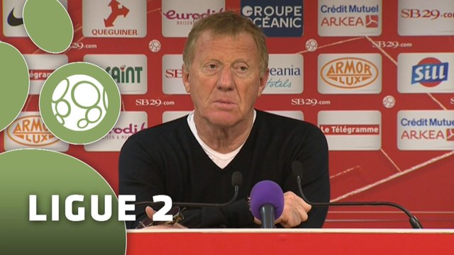 Conférence de presse Stade Brestois 29 - Valenciennes FC (1-0) : Alex DUPONT (SB29) - David LE FRAPPER (VAFC) - 2014/2015