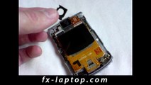 Disassembly Motorola RAZR V3 - Battery Glass Screen Replacement