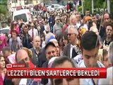 Tosya pilavının lezzetini bilenler saatlerce böyle bekledi