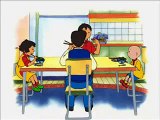 Caillou's  Supper with Sarah with subtitles