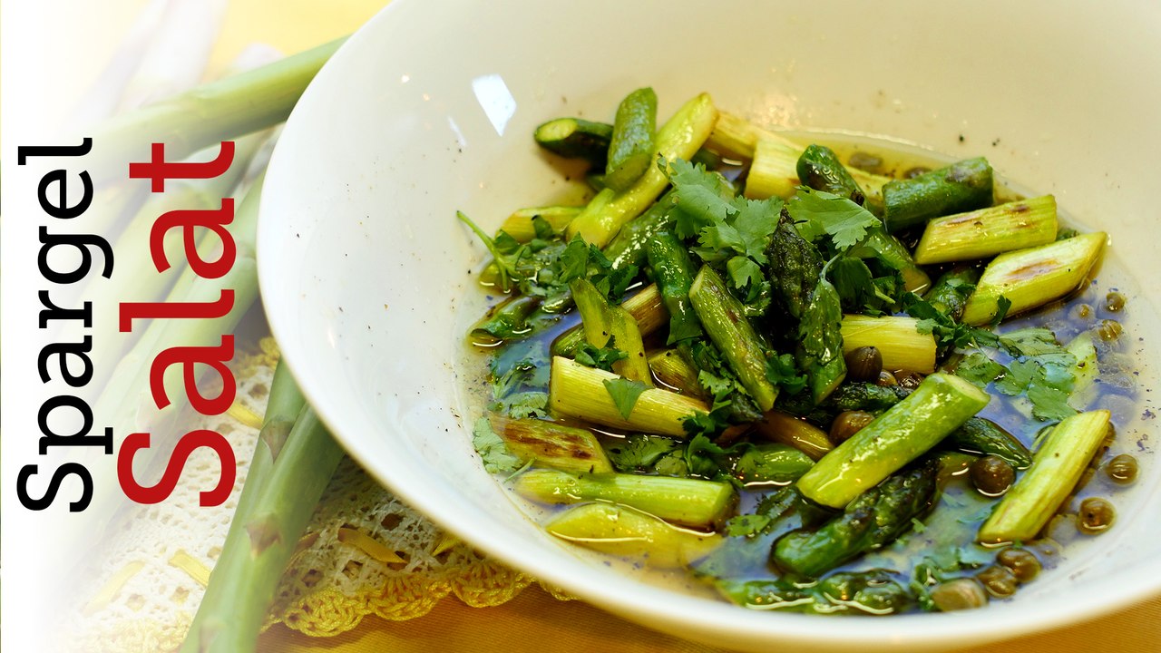Rezept - Grüner Spargelsalat (Red Kitchen - Folge 324.1)