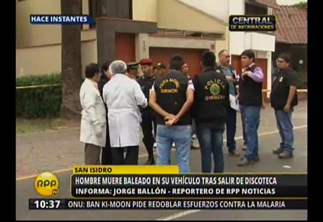 San Isidro: Hombre fue asesinado a balazos en un taxi - Vídeo Dailymotion