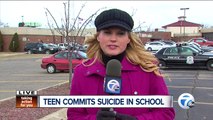 Teen commits suicide in school