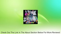 90PCS Glitter UV Gel Cleanser Primer Nail Art Kit Set Review