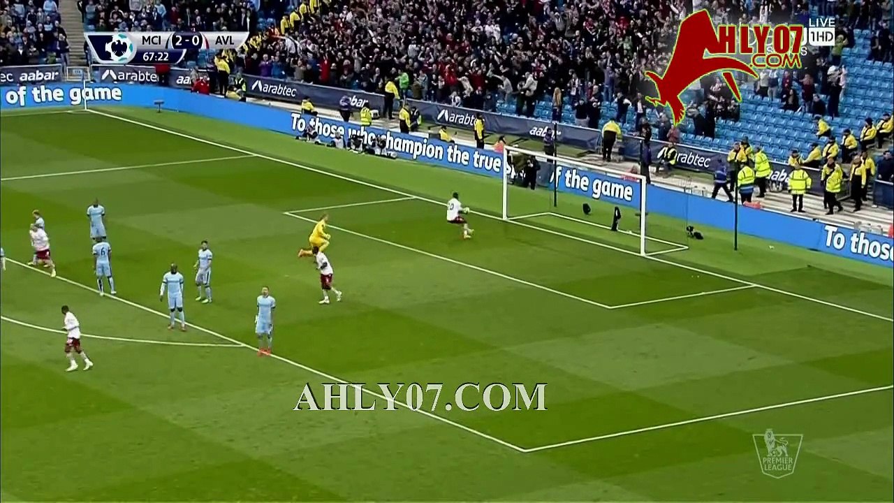 أهداف المباراة المجنونة بين مانشستر سيتي 3 - 2...