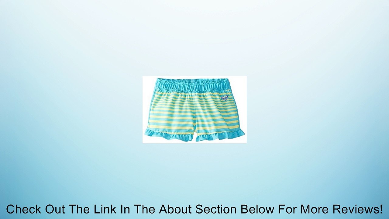 Roxy Little Girls' All Aboard Ruffled Swim Short Review