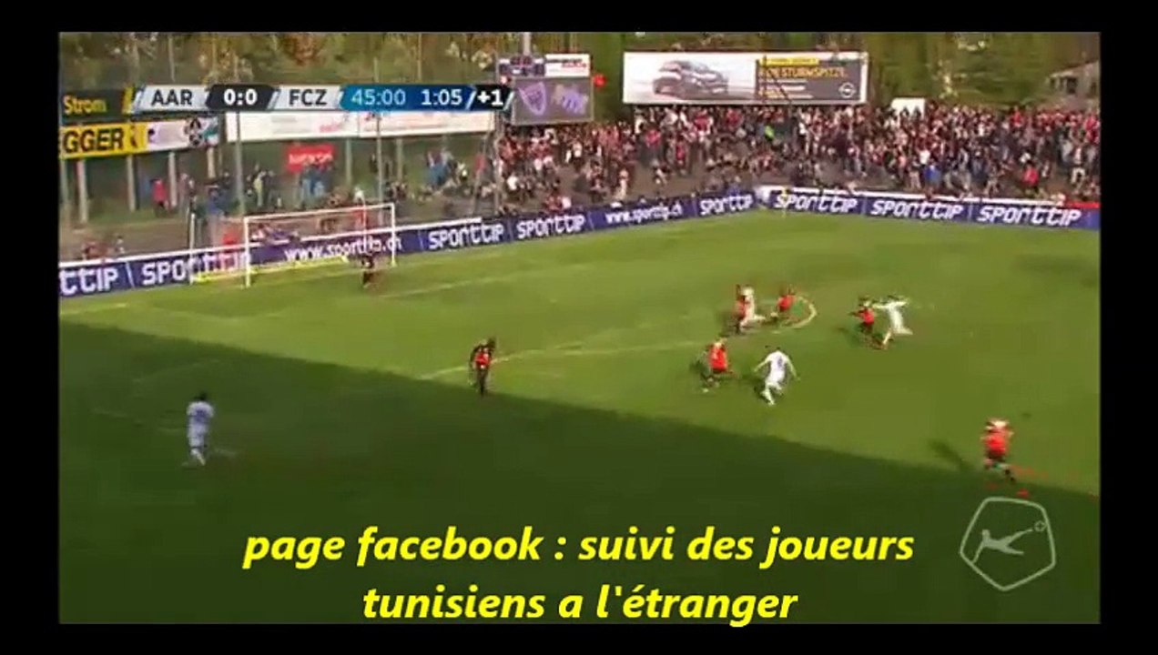 Prestation Chikhaoui+Chermiti vs Aarau