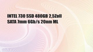 INTEL 730 SSD 480GB 2,5Zoll SATA 7mm 6Gb/s 20nm ML