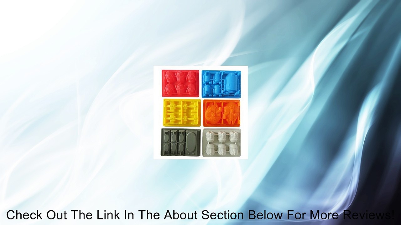 Win&Co Star Wars Theme Style Molds for Ice Cubes-Chocolate- Set of 6 Review