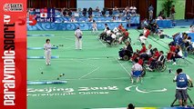 Beijing 2008 Paralympic Games Boccia Team Mixed Prelim Pool B Jpn vs. Nor