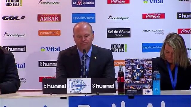 Beticismo.net - Rueda de prensa de Mel tras el Deportivo Alavés (1-2) Real Betis