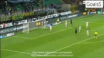 Mauro Icardi Goal Inter 2 - 1 AS Roma Serie A 25-4-2015