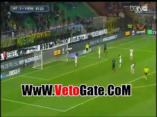الهدف الثانى انتر ميلان
