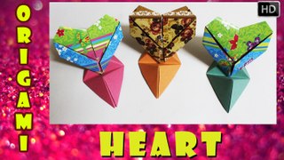 Heart - Origami  How To Make Paper Heart | Traditional Paper Toy