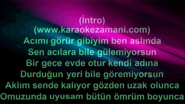 Ebru Gündeş - Harika - 2008 TÜRKÇE KARAOKE