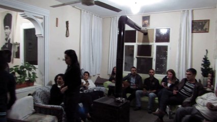 AMANOS KEŞİF MERKEZİNDE .. SAZLI SÖZLÜ ÇİĞ KÖFTELİ TOPLANDIK.