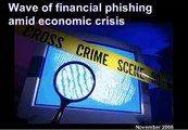 Financial phishing attacks amid economic crisis