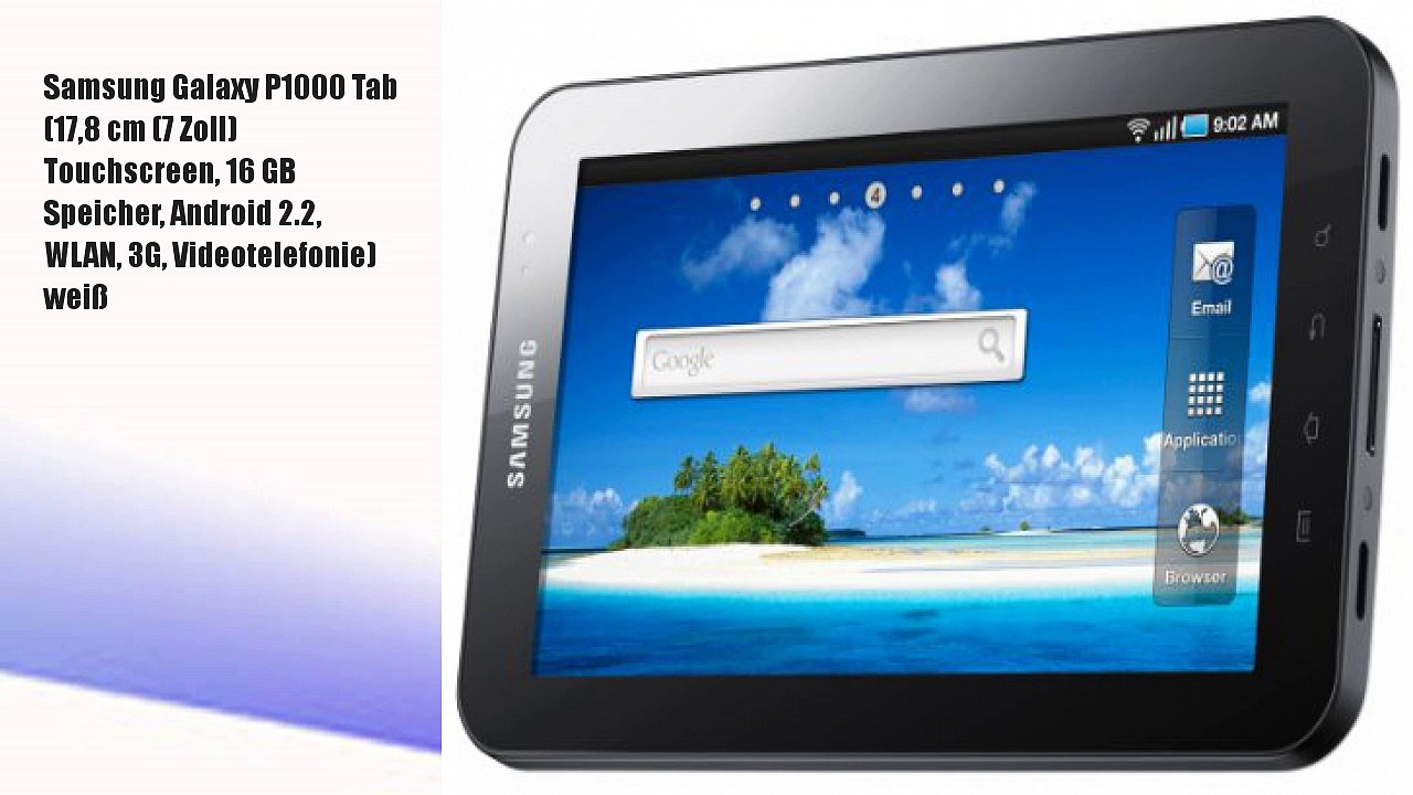 Samsung Galaxy P1000 Tab (17,8 cm (7 Zoll) Touchscreen
