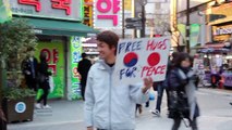 Free Hugs for Korea-Japan Peace 2014 (日本人が韓国でフリーハグをしてみた 釜山編 2014年版)