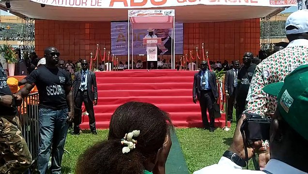 Investiture RHDP : Discours ADO 1/2