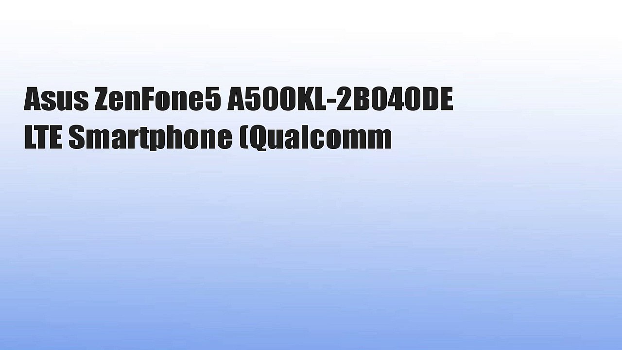 Asus ZenFone5 A500KL-2B040DE LTE Smartphone (Qualcomm