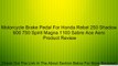 Motorcycle Brake Pedal For Honda Rebel 250 Shadow 600 750 Spirit Magna 1100 Sabre Ace Aero Review