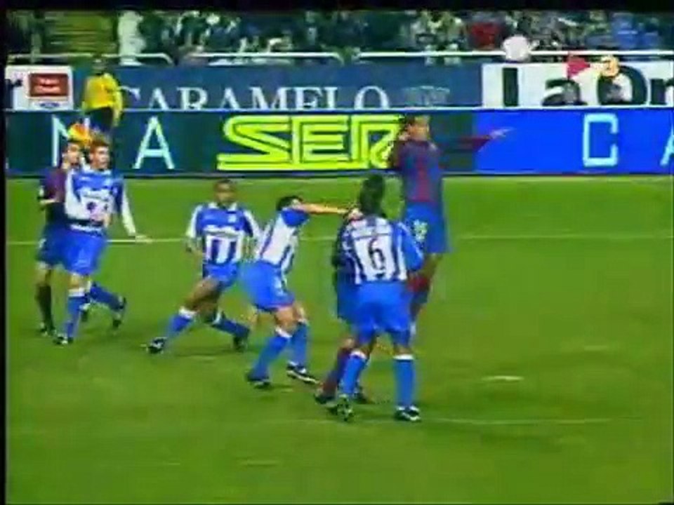 Ronaldinho and Pele vs. Zidane and Maradona