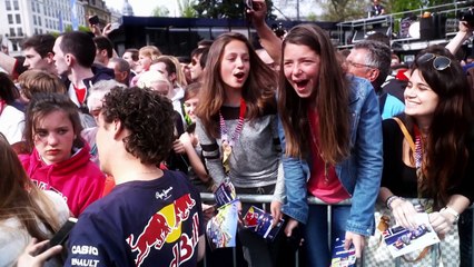 Burning Rubber in the Streets of Vienna - Red Bull Show Run 2015