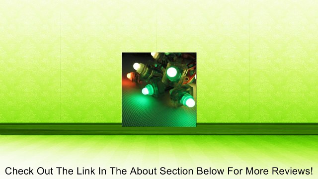 Led World 50PCS WS2801 Full Color Diffused RGB LED Pixel Square 12mm IP68 Waterproof 5V Review