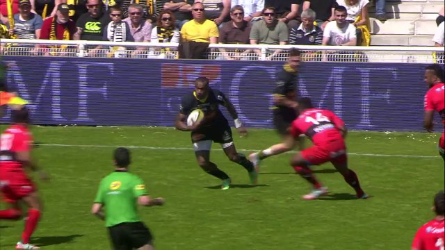 TOP14 - La Rochelle - Toulon: Essai Kini Murimurivalu (LAR) - J23 - Saison 2014/2015