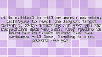 Video Marketing Tips For Being Successful And Effective