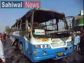 accedent sahiwal in pakptan chock