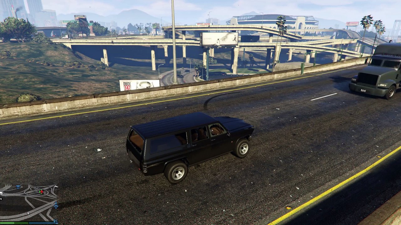 Gta v sprung mit auto