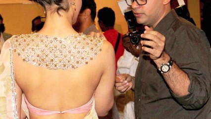 Sonam Kapoor Hot Backless Blouse