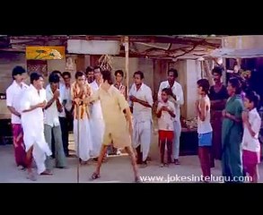 Jokes in Telugu Allu acting as a bobbili puli