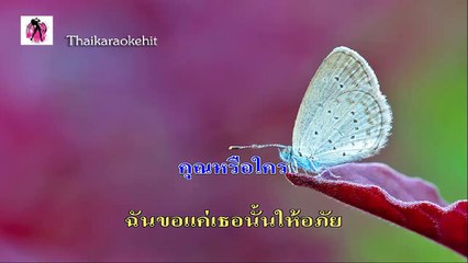 คุณคือใคร คาราโอเกะ thaikaraokehit HD เสก โลโซ