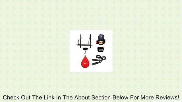 EVERLAST 6-PIECE SPEED BAG BOXING KIT Review
