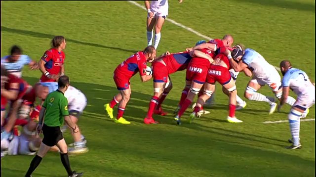 TOP14 - Bayonne - Grenoble: Essai Essai de Penalite (GRE) - J23 - Saison 2014/2015