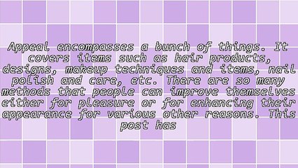 Put Your Finest Face Forward With These Charm Pointer