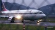 Thai Crown Prince HS-HRH Boeing 737-448 landing in Berne!