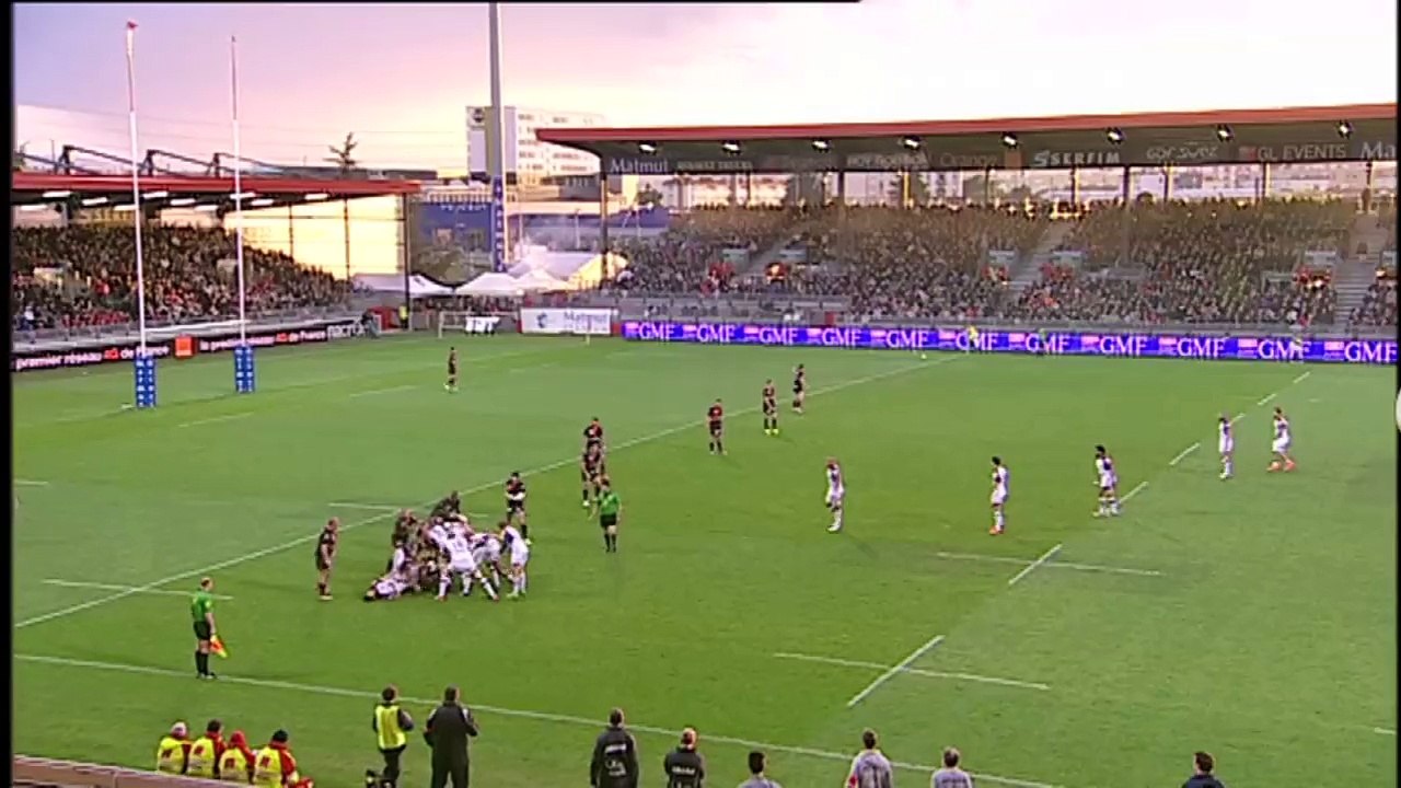 TOP14 - Lyon - Bordeaux: Essai 2 Blair Connor (BOR) - J23 - Saison 2014/2015